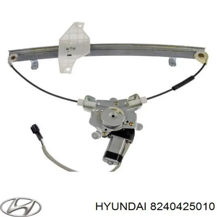 Do koszyka 8240425010 Hyundai/Kia Mechanizm podnoszenia szyby drzwi przednich prawych