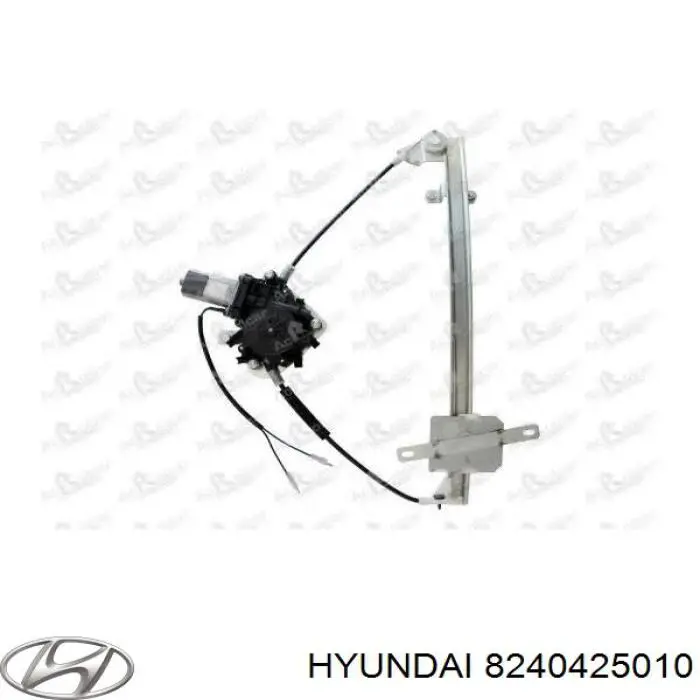 Mechanizm podnoszenia szyby drzwi przednich prawych Hyundai/Kia 8240425010 cena, od 64,70 USD