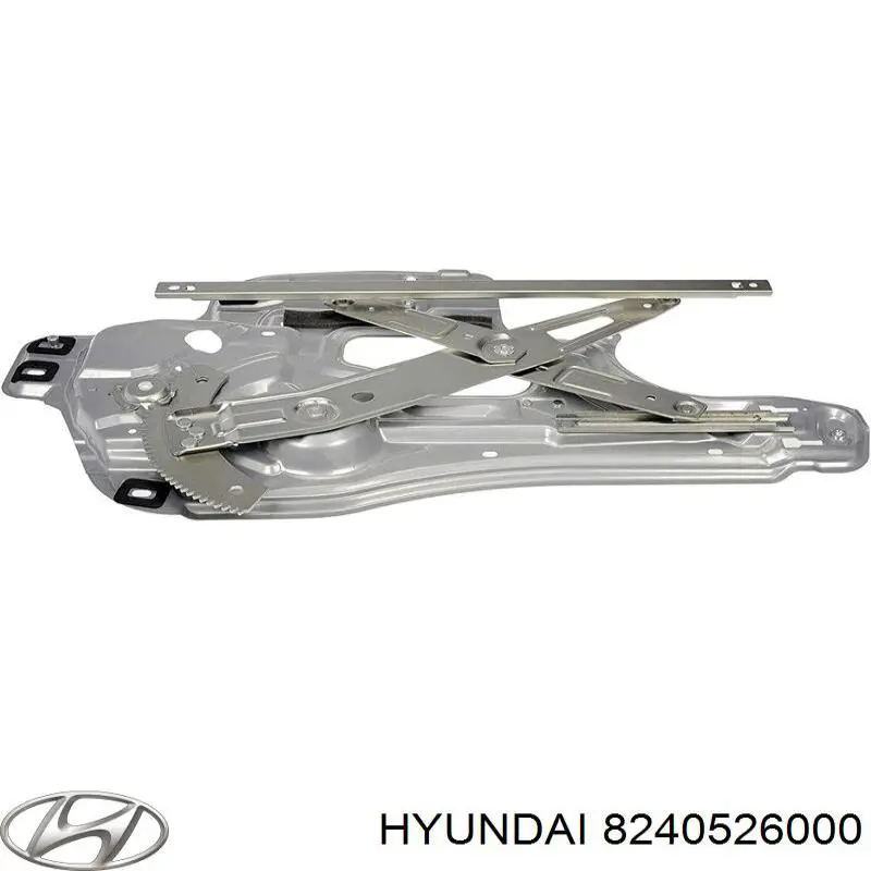 Do koszyka Mechanizm podnoszenia szyby drzwi przednich lewych Hyundai Santa Fe I SM