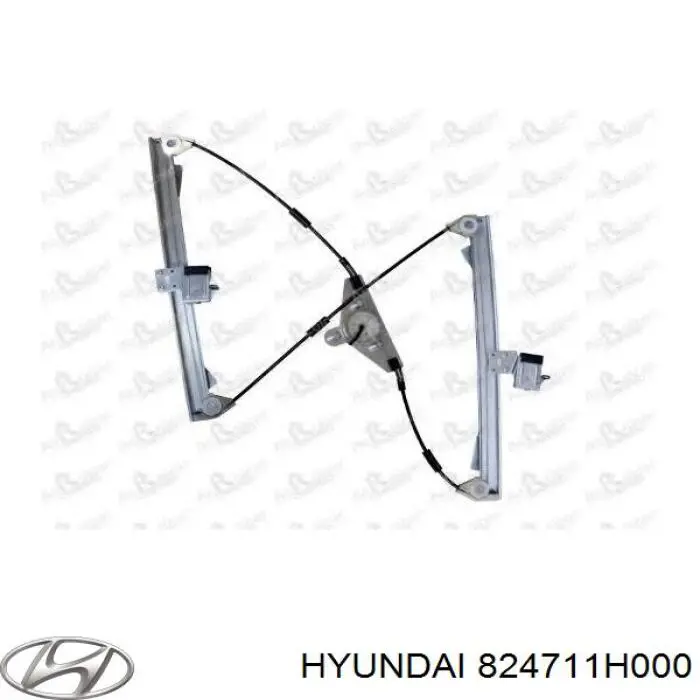 Mechanizm podnoszenia szyby drzwi przednich lewych Hyundai/Kia 824711H000 cena, od 56,93 USD
