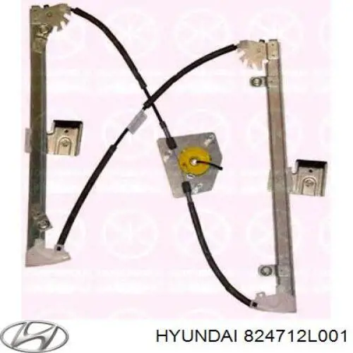 Mechanizm podnoszenia szyby drzwi przednich lewych Hyundai/Kia 824712L001 cena, od 100,45 USD