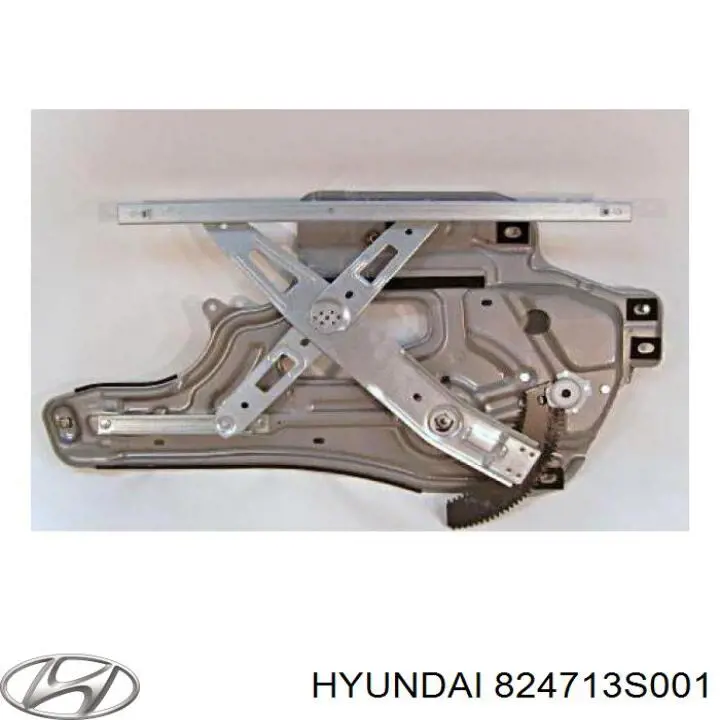 Mechanizm podnoszenia szyby drzwi przednich lewych do Hyundai Sonata VI YF