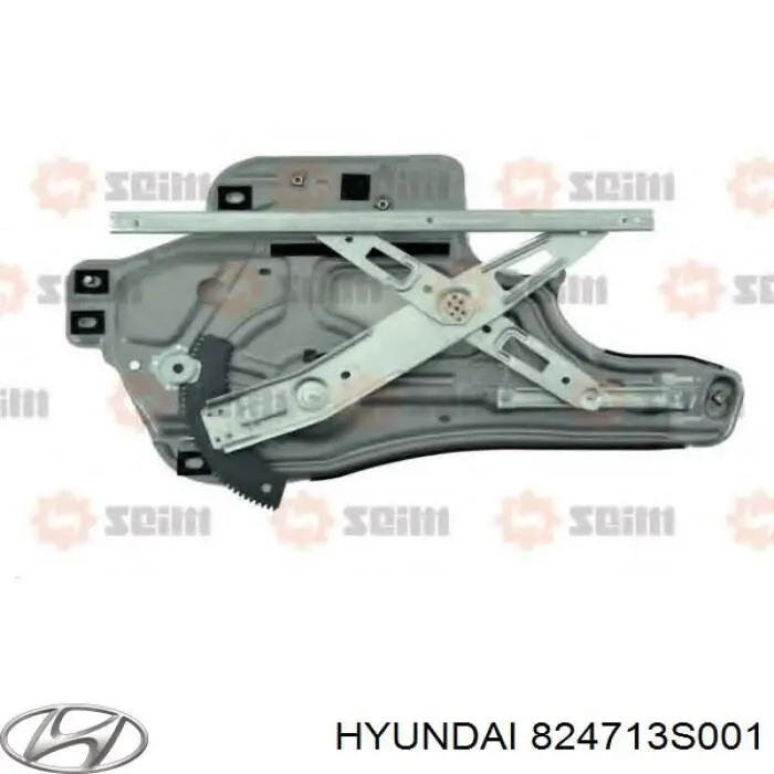 Do koszyka Mechanizm podnoszenia szyby drzwi przednich lewych Hyundai Sonata VI YF