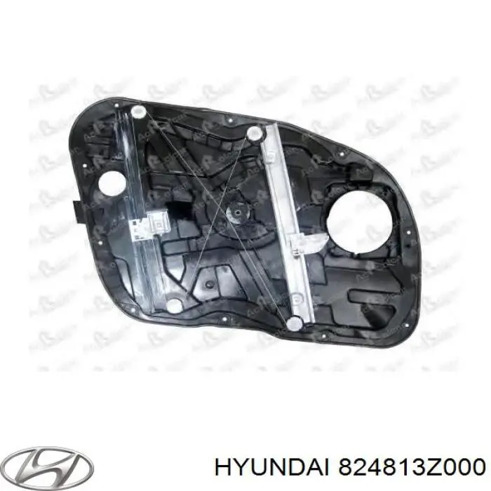 Mechanizm podnoszenia szyby drzwi przednich prawych do Hyundai I40 I VF