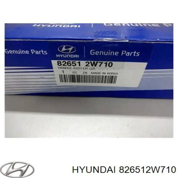 Klamka drzwi przednich zewnętrzna lewa Hyundai/Kia 826512W710 cena, od 54,01 USD