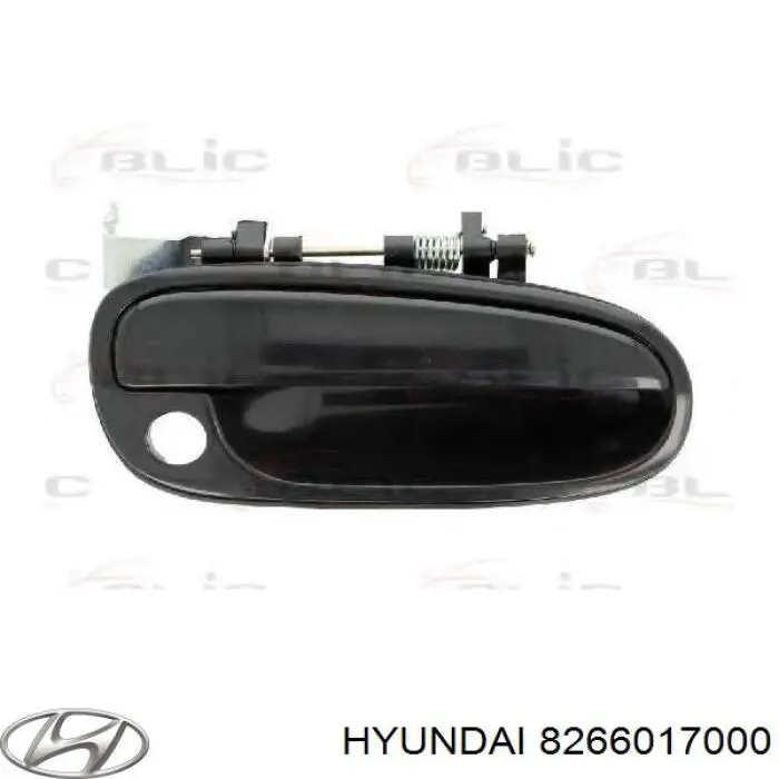 8266017000 Hyundai/Kia Klamka drzwi przednich zewnętrzna prawa