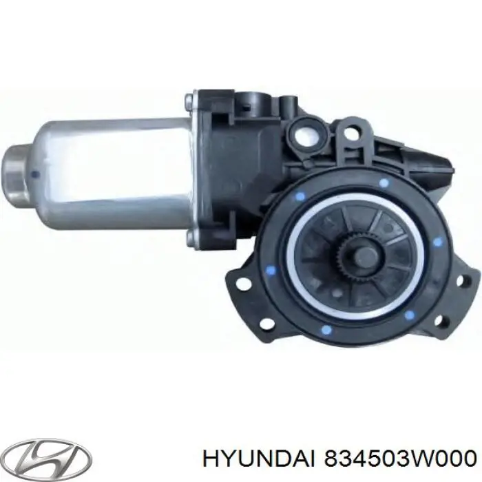834503W000 Hyundai/Kia Silniczek podnośnika szyby drzwi tylnych lewych