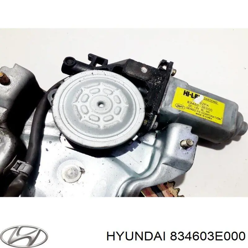 Silniczek podnnośnika szyby drzwi tylnych prawych Hyundai/Kia 834603E000 cena, od 52,78 USD