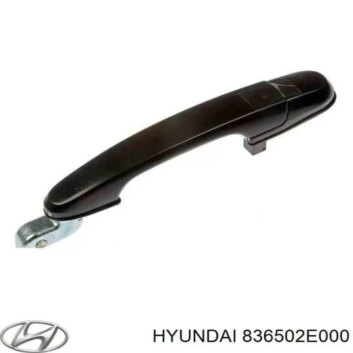 Klamka drzwi tylnych zewnętrzna lewa Hyundai/Kia 836502E000 cena, od 54,48 USD