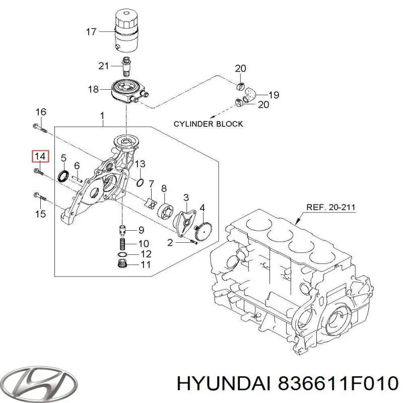 Do koszyka 836611F010 Hyundai/Kia Klamka drzwi tylnych prawa zewnętrzna