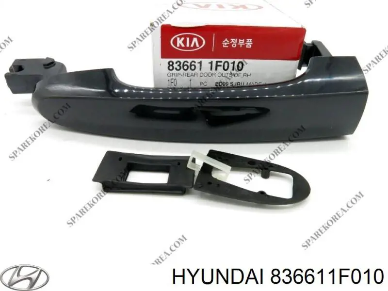 836611F010 Hyundai/Kia Klamka drzwi tylnych prawa zewnętrzna