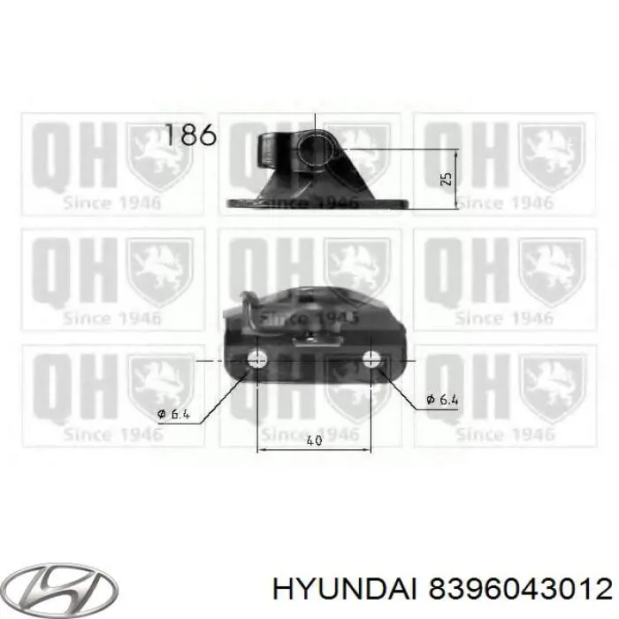 Amortyzator klapy bagażnika (3/5 drzwi-tylnych) Hyundai H100 awangarda (P) (1993 - 2004) cena, od 20,83 USD