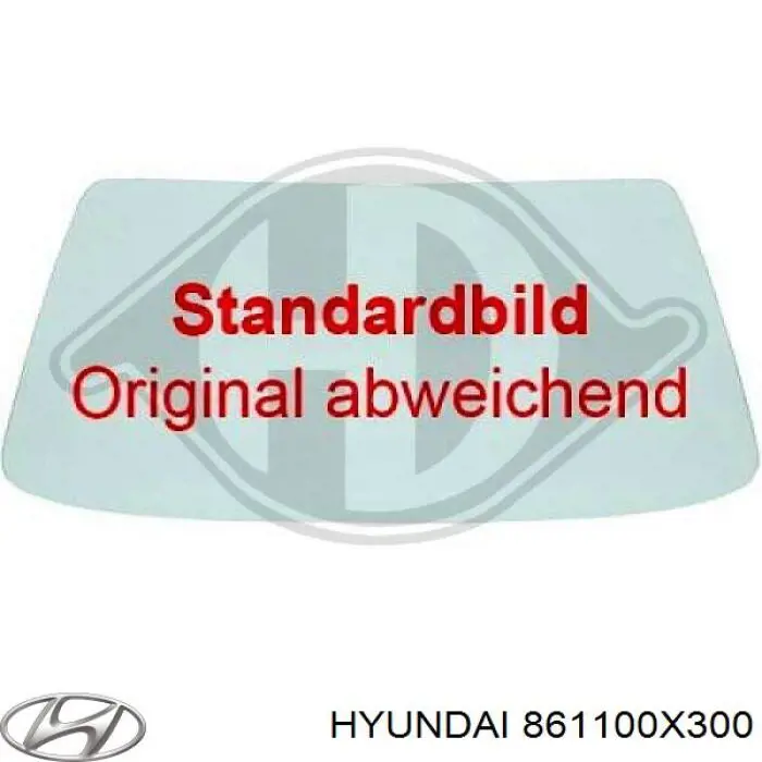 Szyba przednia do Hyundai I10  PA