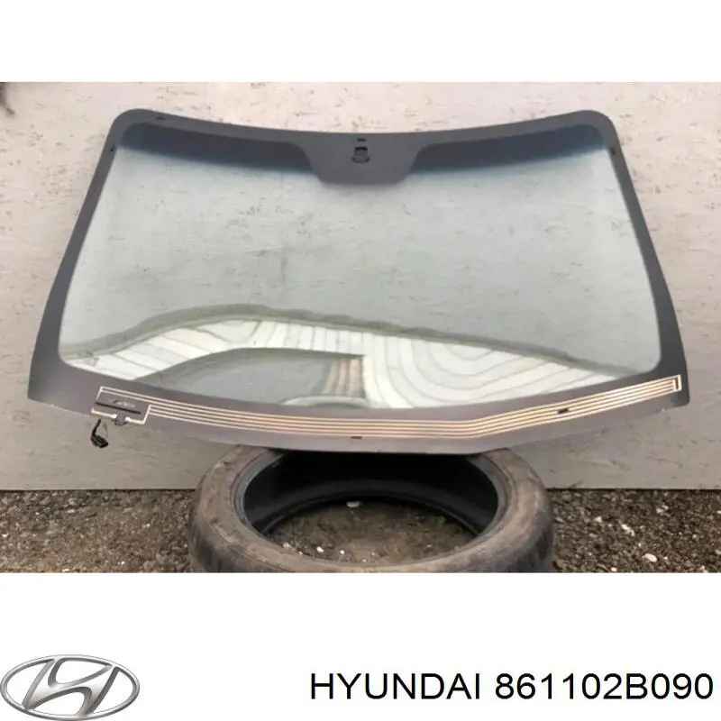 Szyba przednia Hyundai/Kia 861102B090 cena, od 112,11 USD