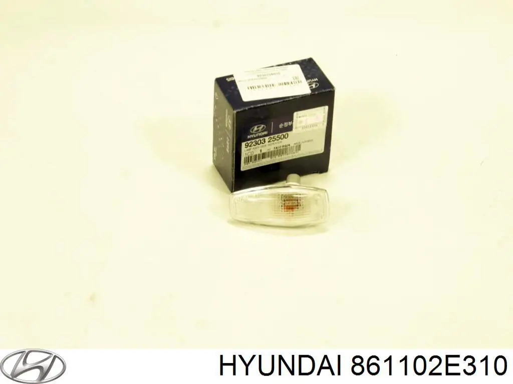 Do koszyka 861102E310 Hyundai/Kia Szyba przednia