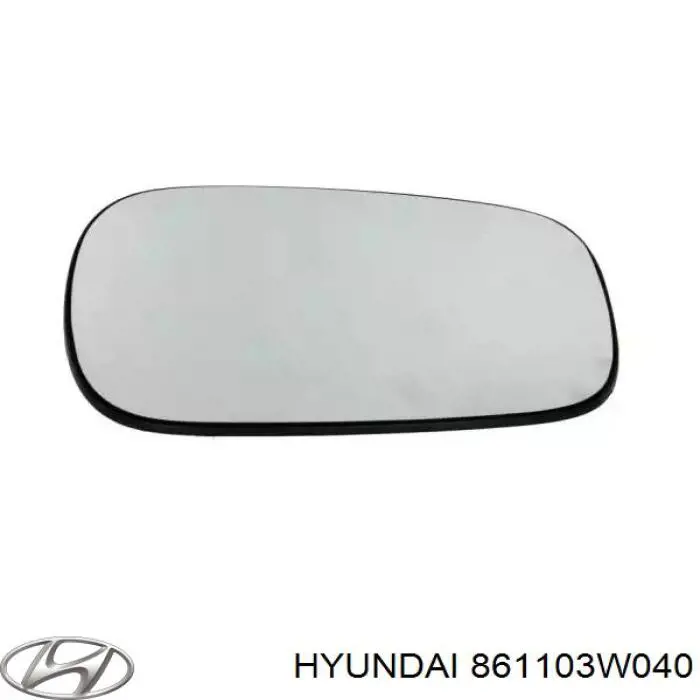 Szyba przednia 861103W040 Hyundai/Kia