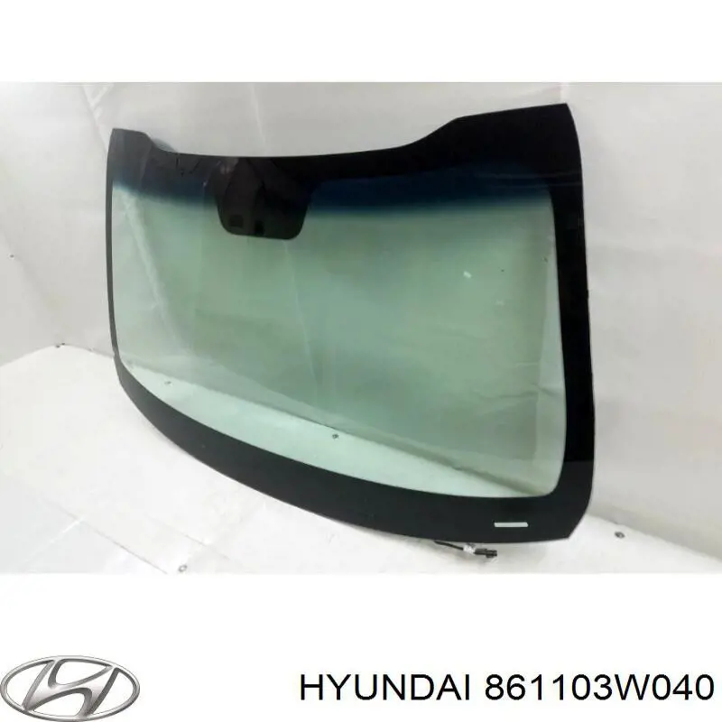 Do koszyka 861103W040 Hyundai/Kia Szyba przednia