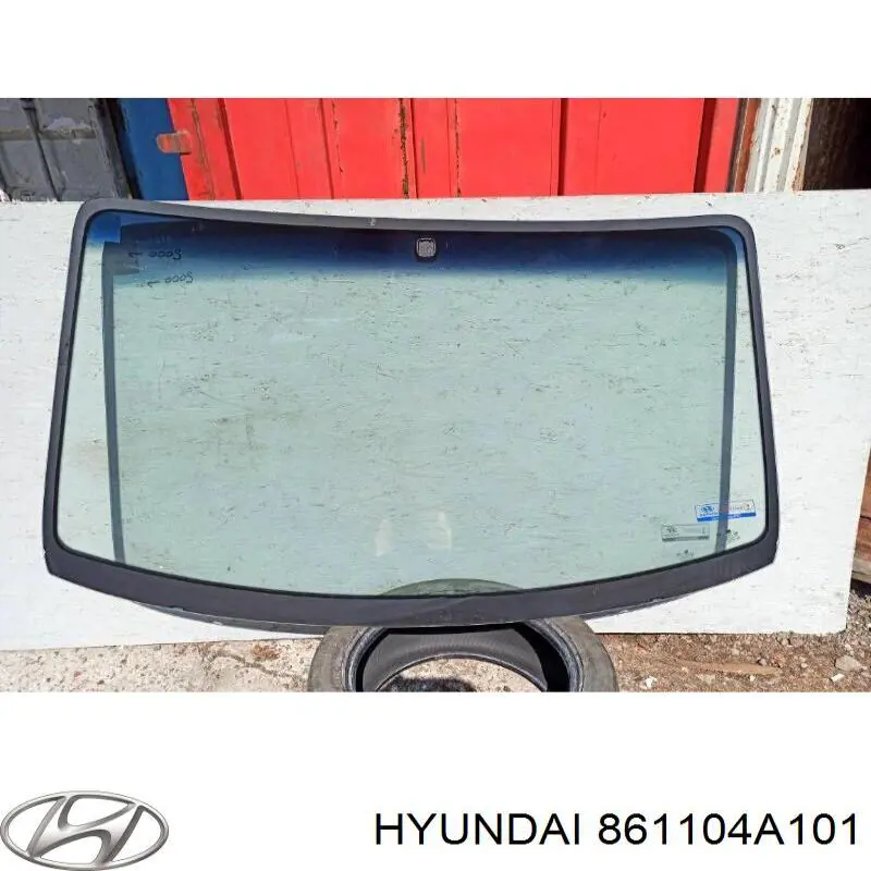 Do koszyka 861104A101 Hyundai/Kia Szyba przednia