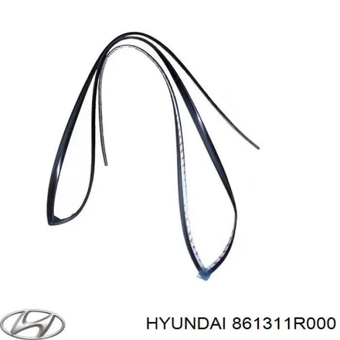 Uszczelka szyby przedniej do Hyundai SOLARIS I SBR11