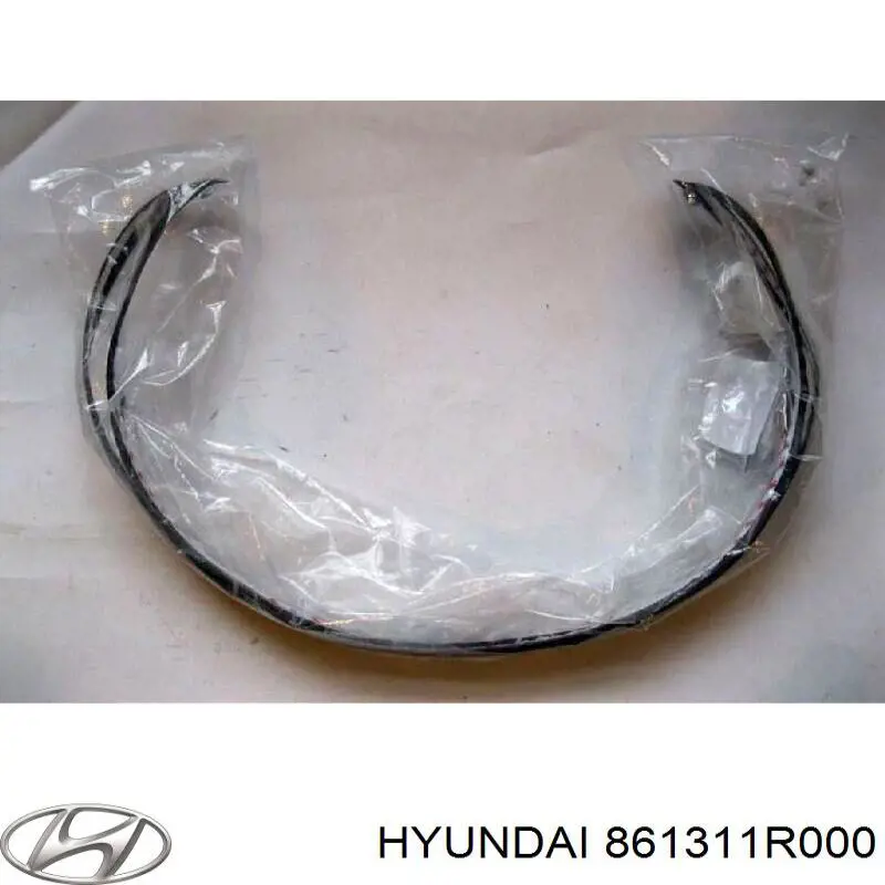 Uszczelka szyby przedniej Hyundai SOLARIS I sedana (SBR11) (2011 - 2017) cena, od 30,62 USD