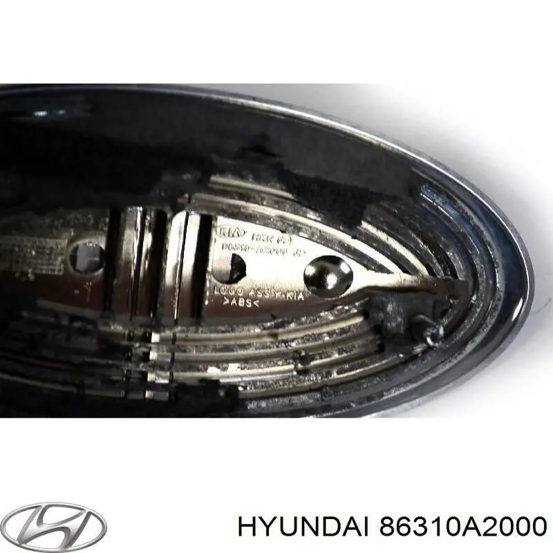 86310A2000 Hyundai/Kia Emblemat na klapę bagaznika (znaczek firmowy)