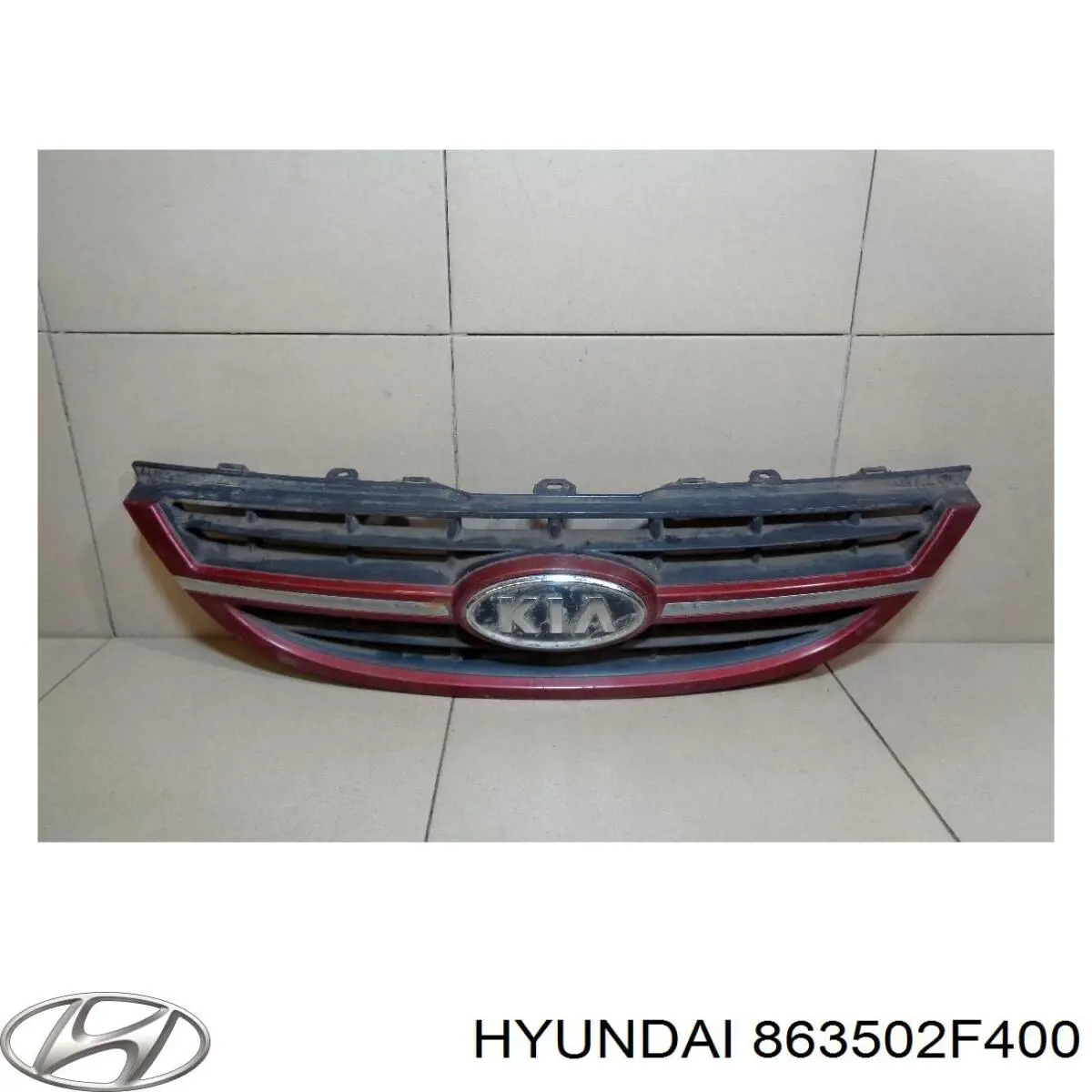 Atrapa chłodnicy do KIA Cerato I LD