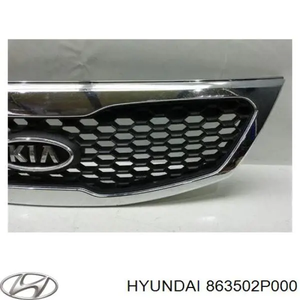 Atrapa chłodnicy KIA Sorento II SUV (XM) (2009 - 2014) cena, od 39,21 USD