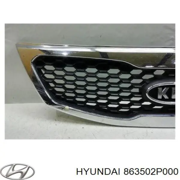 Do koszyka Atrapa chłodnicy KIA Sorento II XM