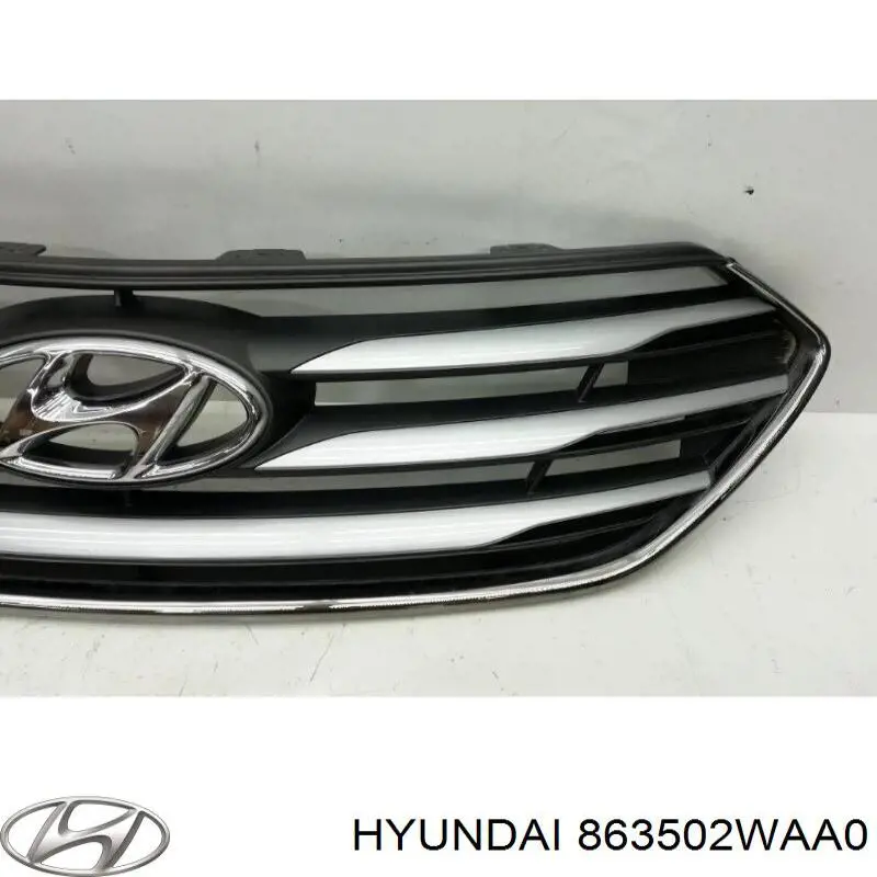 863502WAA0 Hyundai/Kia Atrapa chłodnicy