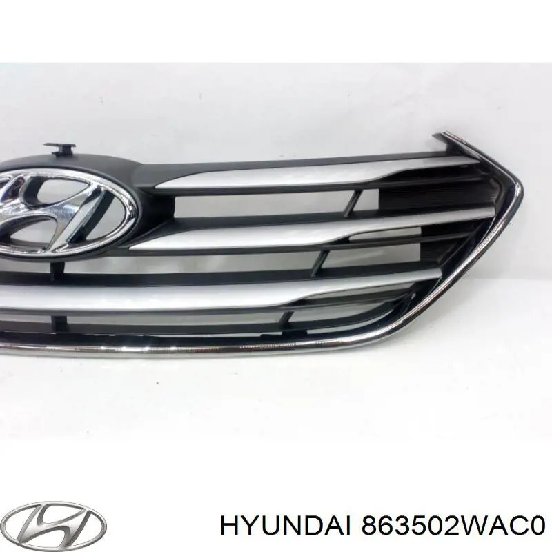 863502WAC0 Hyundai/Kia Atrapa chłodnicy
