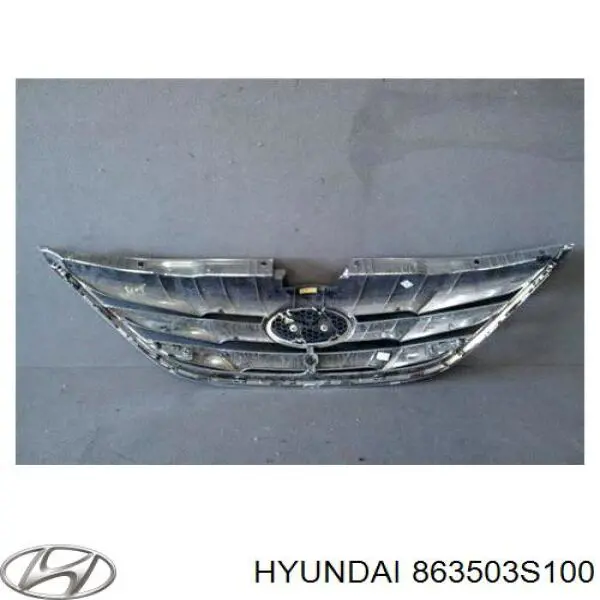 Do koszyka Atrapa chłodnicy Hyundai Sonata VI YF