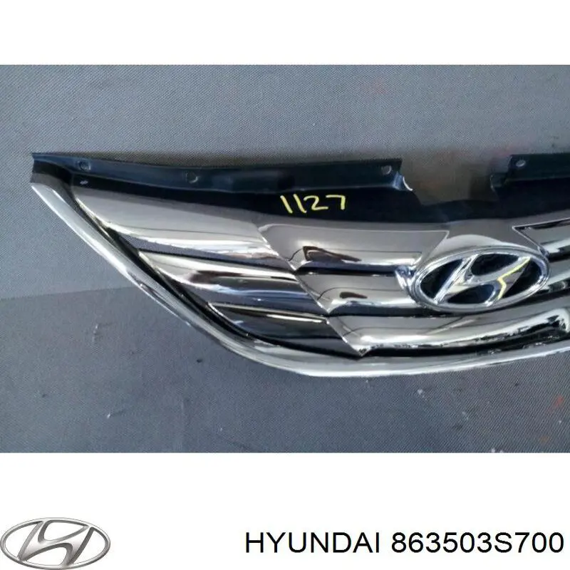 Atrapa chłodnicy Hyundai/Kia 863503S700 cena, od 58,35 USD