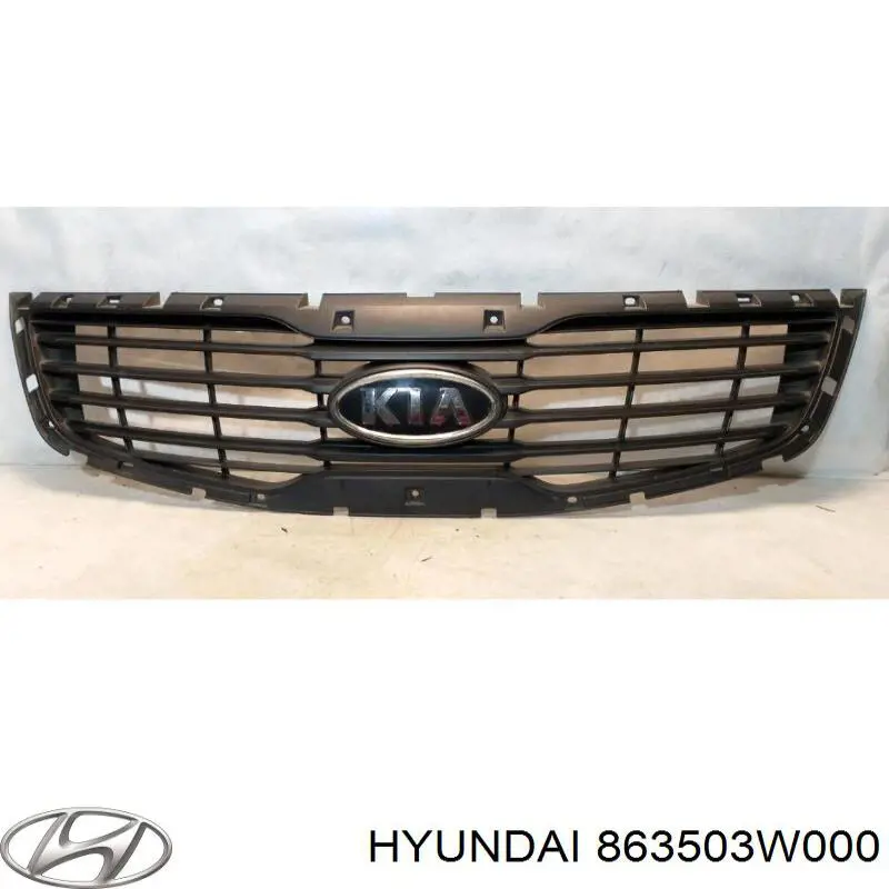 Atrapa chłodnicy Hyundai/Kia 863503W000 cena, od 108,78 USD