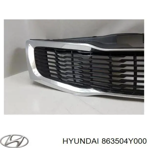 Atrapa chłodnicy Hyundai/Kia 863504Y000