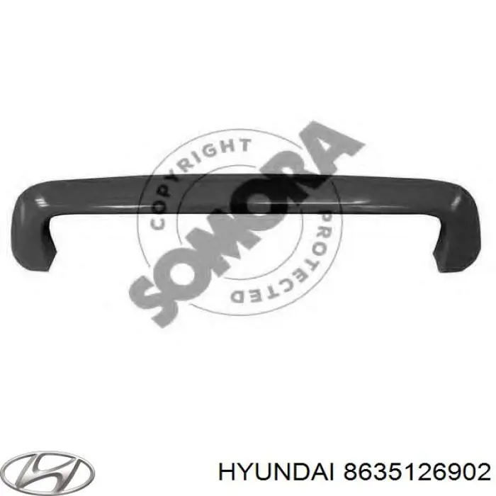 Atrapa chłodnicy Hyundai/Kia 8635126902 cena, od 80,16 USD
