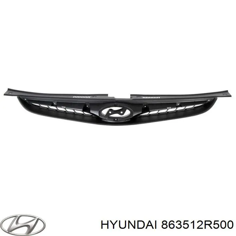 863512R500 Hyundai/Kia Atrapa chłodnicy