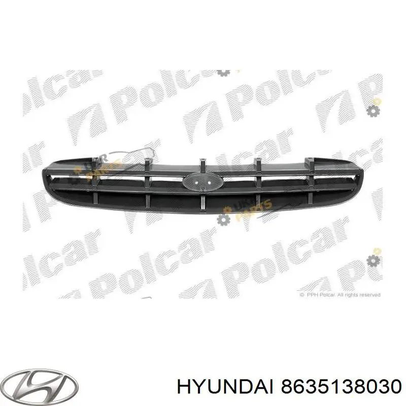 Atrapa chłodnicy do Hyundai Sonata IV EF