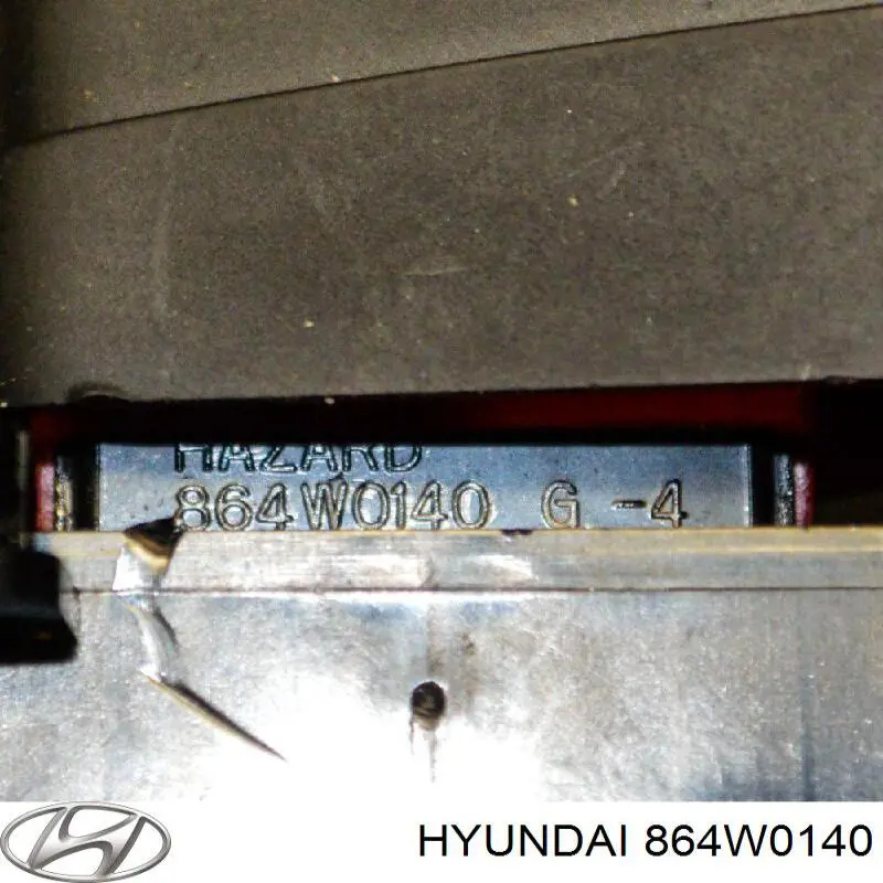 Przycisk włączania światła awaryjnego do Hyundai Accent III MC