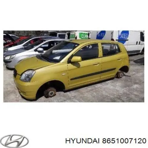 Zderzak przedni Hyundai/Kia 8651007120 cena, od 187,28 USD