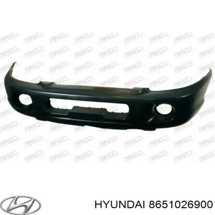 Do koszyka 8651026900 Hyundai/Kia Zderzak przedni