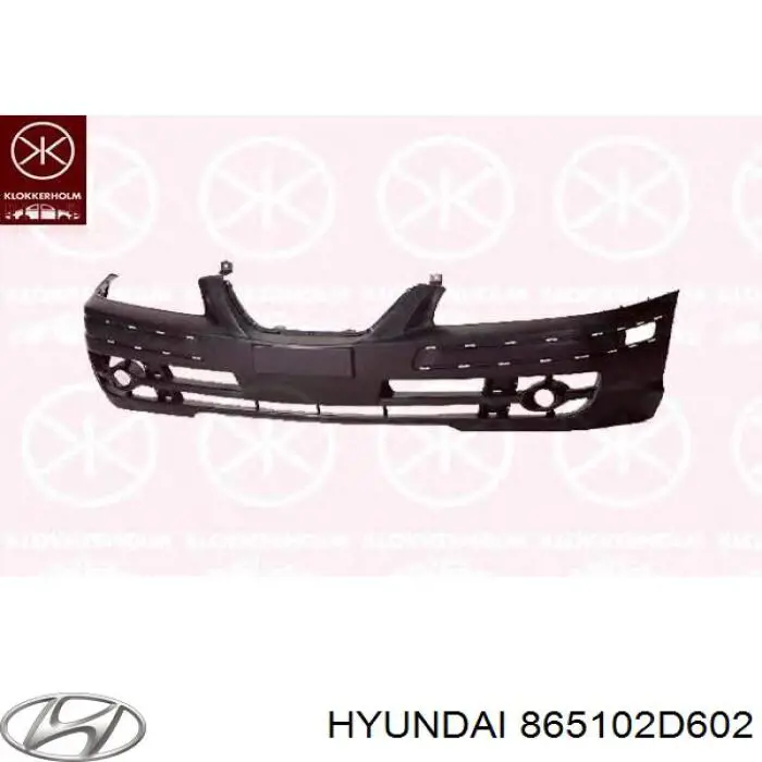 Do koszyka 865102D602 Hyundai/Kia Zderzak przedni