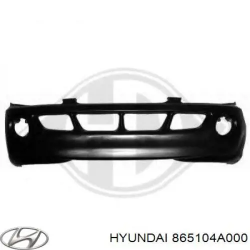 Do koszyka Zderzak przedni Hyundai H200  