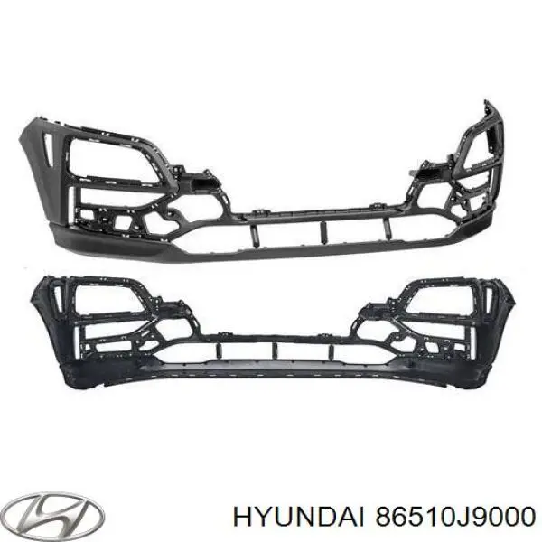 86510J9000 Hyundai/Kia Zderzak przedni