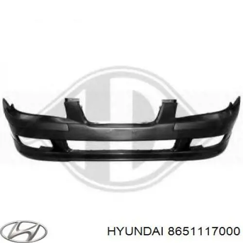 Zderzak przedni Hyundai/Kia 8651117000 cena, od 210,95 USD