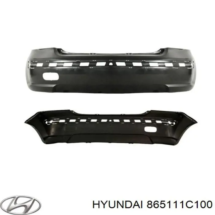 Zderzak przedni Hyundai/Kia 865111C100 cena, od 85,41 USD