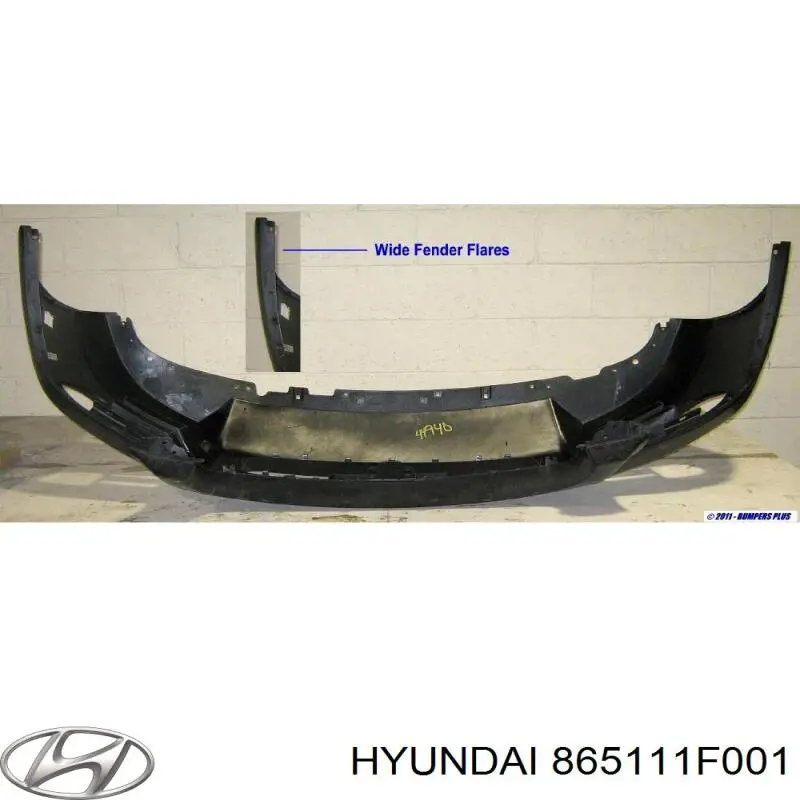865111F001 Hyundai/Kia Zderzak przedni
