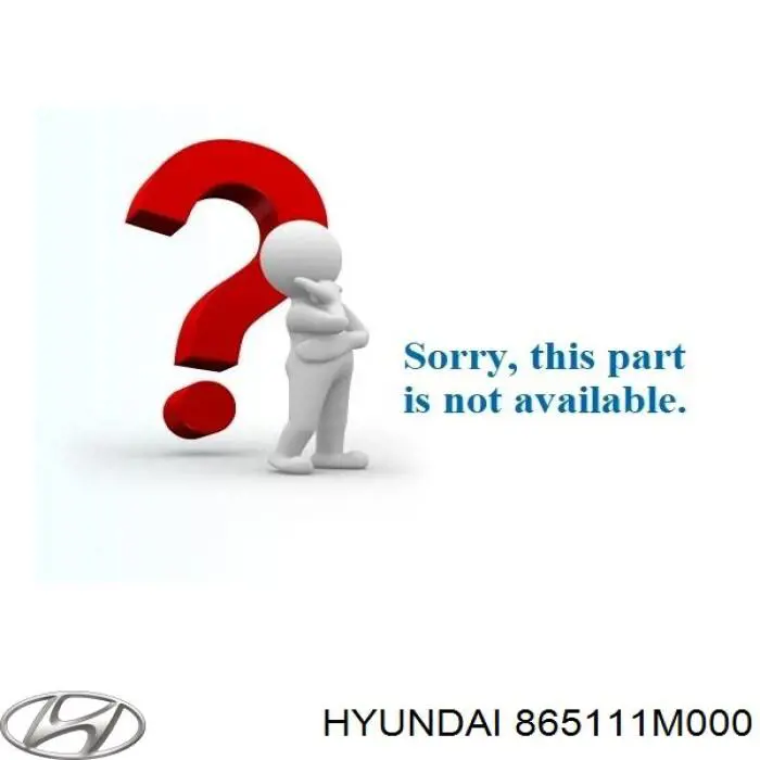 Do koszyka 865111M000 Hyundai/Kia Zderzak przedni