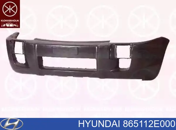Zderzak przedni Hyundai/Kia 865112E000 cena, od 163,09 USD