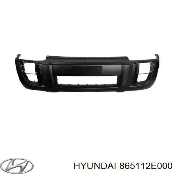 Do koszyka 865112E000 Hyundai/Kia Zderzak przedni