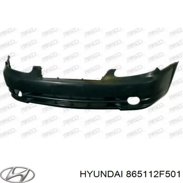 Zderzak przedni 865112F501 Hyundai/Kia
